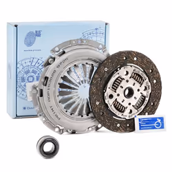 Clutch; BLUE PRINT; three-piece with synthetic grease with clutch release bearing 200; for CITROËN, PEUGEOT, VAUXHALL, DS, OP ...
