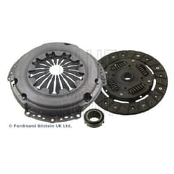 BLUE PRINT ADV183038 Clutch three-piece with synthetic grease with release fork, with clutch release bearing, with guide sleeve 200 VOLKSWAGEN: Golf 5