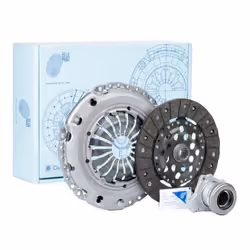 Clutch; BLUE PRINT; three-piece with central slave cylinder, with synthetic grease 230; for VAUXHALL, OPEL; 93171628, 9317162 ...