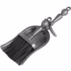 Hill Interiors Hearth Tidy Set In Antique Pewter Effect Finish