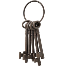 Hill Interiors Cast Iron Bunch of Keys