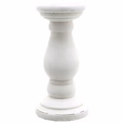 Matt White Ceramic Candle Holder