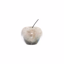 Silver Apple Ornament