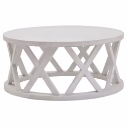 Stamford Plank Collection Round Coffee Table