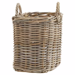 Set of 3 Kubu Rattan Square Storage Baskets