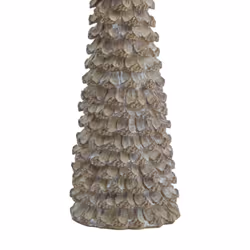 Medium Beige Cedar Tree With Star