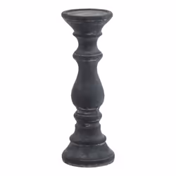 Amalfi Grey Column Candle Holder