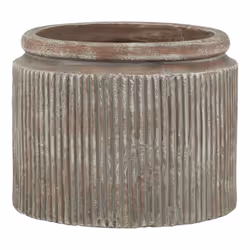 Siena Brown Dolly Pot