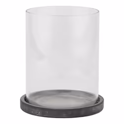 Amalfi Grey Large Hurricane Lantern