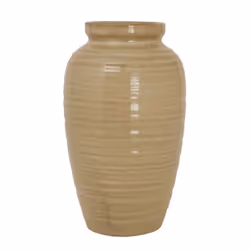 Sabbia Collection Brindled Amphora Vase - Ceramic - L18 x W18 x H31 cm - Brown