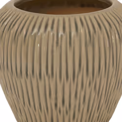 Pallida Collection Tall Fleck Vase - Ceramic - L17 x W17 x H35 cm - Brown