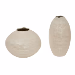 Zaffera Olpe Vase - Ceramic - L23 x W22 x H42 cm - White
