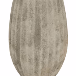 Catania Medium Olpe Vase - Ceramic - L18 x W18 x H31 cm - Light Grey