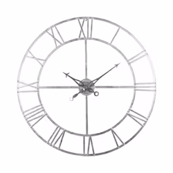 Hill Interiors Foil Skeleton Wall Clock