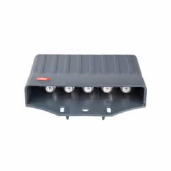 TV Aerial Splitter 4 Way Compact Satellite Splitter F Type Splitter 5-2400MHz in a Weatherproof Installation Box, F Plugs Ideal for Splitting Aerial,