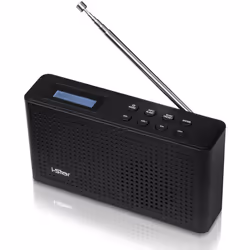 DAB & DAB+ Digital and FM Radio by i-Star| Portable and Rechargeable Wireless Personal Radio with Stereo Speaker Sound System ...