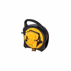 Outdoor Extension Lead 20m Weatherproof Garden Power Socket 2 Way Case Reel UK Plug Socket Splashproof IP54 Rated With Therma ...