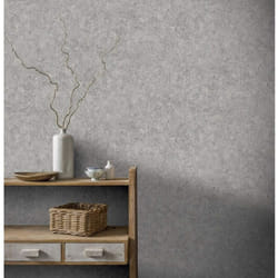 Arthouse Concrete Effect Textured Plain Wallpaper Heavyweight Paste The Wall - 295300 Grey