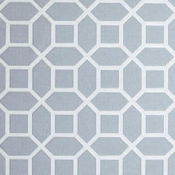Hotel Luxe Origin Gunmetal Wallpaper Geometric Grey White Glitter Metallic Embossed Vinyl