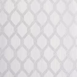 Radiance Trellis Wallpaper Arthouse Silver Textured Heavyweight Vinyl Metallic