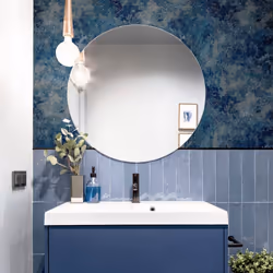 Arthouse Modern Raffia Navy Natural Wallpaper 298602