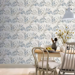 Arthouse Luxury Leaf Natural Grey Wallpaper 299300