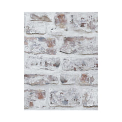 Whitewashed Brick Wallpaper White Arthouse 671100