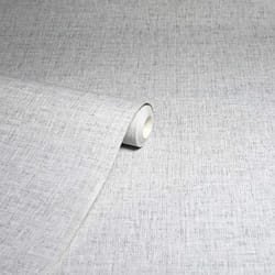 Arthouse 676006 Linen Texture Wall Paper/Coverings, Grey