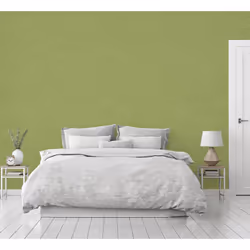 Linen Texture Moss Green