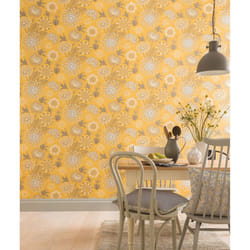 Arthouse Vintage Bloom Painted Unique Flower Motif Modern Wild Flower Pattern Wallpaper 676206