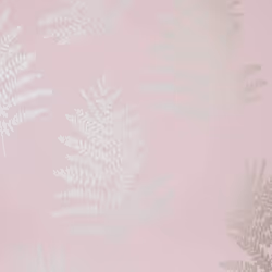 Arthouse Metallic Fern Tree Leaf Leaves Motif Shimmer Luxury Feature 10m Roll - Blush Pink 687000