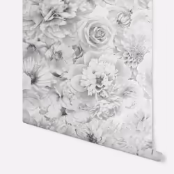 Glitter Bloom Silver