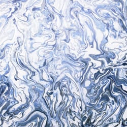 DUTCH WALLCOVERINGS Wallpaper Liquid Marble Blue Wall Covering Panel Sheet