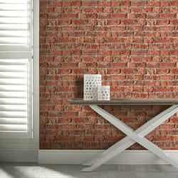 Arthouse Urban Brick Pattern Wallpaper Faux Effect Realistic House Stone 696600