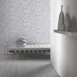 Arthouse Rustic Brick Pattern Wallpaper Faux Effect Real Embossed Stone 889606