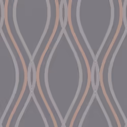 Arthouse Contour Slate Copper Wallpaper 902902