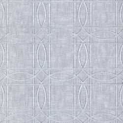 Arthouse Kiss Foil Geo Grey Silver Wallpaper 903203