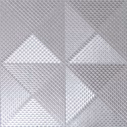 Silver Foil Diamond Geometric Wallpaper Textured Vinyl Shimmer