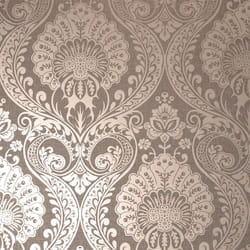 Luxe Damask Chocolate Rose Gold sw12