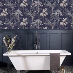 Arthouse Japanese Garden Blue Wallpaper 908106