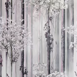 Arthouse Blossom Forest Dusky Pink Wallpaper for Living Spaces & Feature Walls, 53 cm x 10.05 m Roll, 908401
