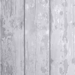 Arthouse Washed Wood Plank Panel Wallpaper Wooden Effect Metallic Textured Roll Grey Silver 908501