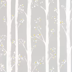 Pretty Trees Ochre/Grey