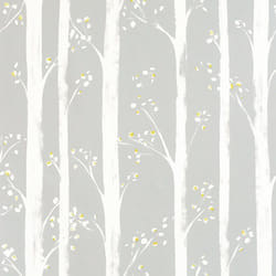 Pretty Trees Ochre/Grey
