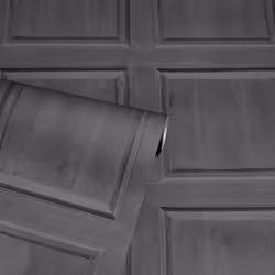 Arthouse Washed Panel Wallpaper Wood Panelling Effect Rustic Wooden Textured - Charcoal Grey 909600
