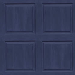 Arthouse Washed Panel Wallpaper Wood Panelling Effect Rustic Wooden Textured - Navy Blue 909601