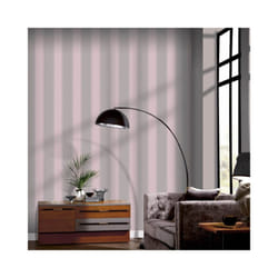 Metallic Textured Large Stripes Vinyl Contemporary Wallpaper 910208