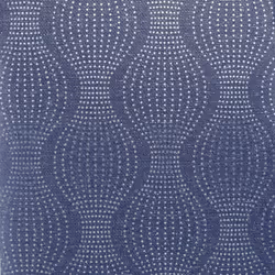 Arthouse Calico Dot Wallpaper Textured Metallic Vinyl Glitter Polka Spots Wave - 921002 Navy Blue