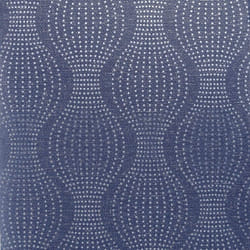 Arthouse Calico Dot Wallpaper Textured Metallic Vinyl Glitter Polka Spots Wave - 921002 Navy Blue