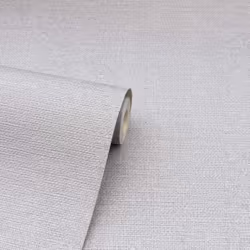 Arthouse Calico Plain Wallpaper Hessian Style Textured Glitter Vinyl Metallic - 921200 Grey Silver